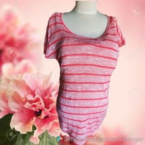 Pink maternity shirt